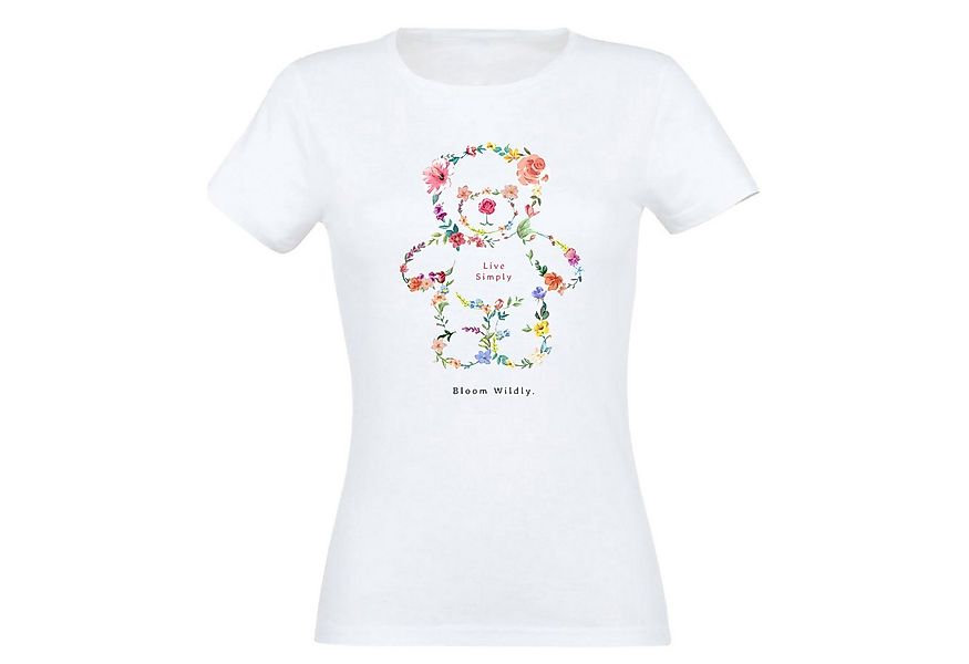 Banco T-Shirt Damen Sommershirt mit verschiedenen Bärendruck Streetwear Run günstig online kaufen
