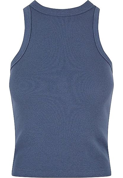 URBAN CLASSICS Muskelshirt Urban Classics Damen Ladies Racer Back Rib Top ( günstig online kaufen