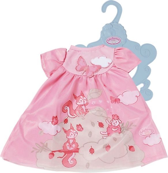 Baby Annabell Puppenkleidung Kleid rosa Eichhörnchen, günstig online kaufen