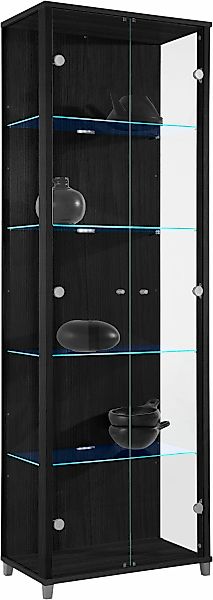 fif möbel Vitrine "OPTIMA", Standvitrine/Glasvitrine 2x Glastür,perfekt für günstig online kaufen