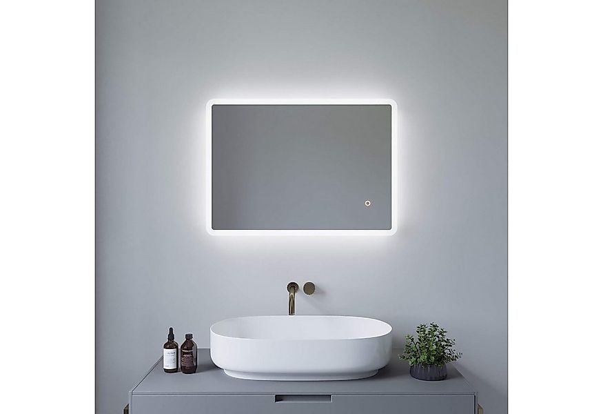 AQUABATOS LED-Lichtspiegel LED Badspiegel Badezimmerspiegel Bad Spiegel mit günstig online kaufen
