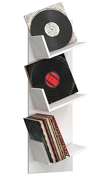 VCM Standregal Holz Bücher Schallplatten LP Hänge Wandregal Sulda günstig online kaufen