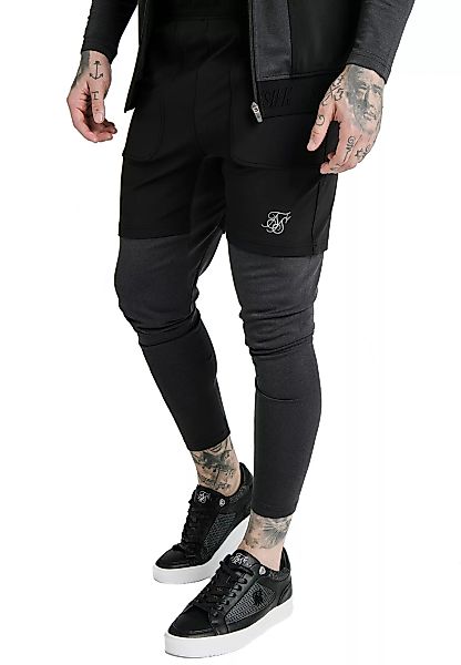SikSilk Jogginghose Herren ADVANCED TECH TRACK PANTS SS-16373 Black günstig online kaufen