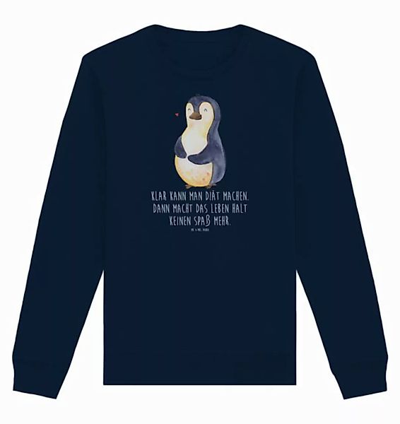 Mr. & Mrs. Panda Longpullover Größe S Pinguin Diät - French Navy - Geschenk günstig online kaufen