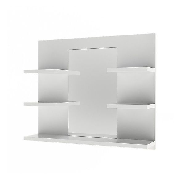 Vicco Badezimmerspiegelschrank Wilbur, Weiß, 58.8 x günstig online kaufen