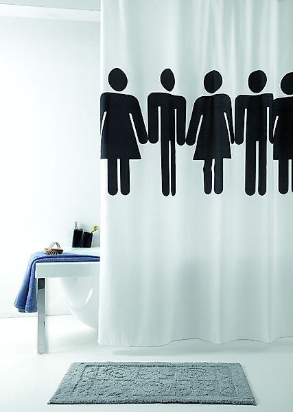 LikeKa Duschvorhang Textil Anti-Schimmel wasserdicht Schimmelresistent günstig online kaufen