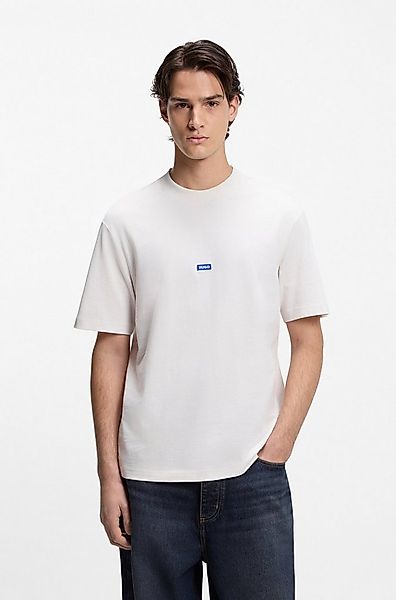HUGO Blue T-Shirt Nieros mit Logo-Patch günstig online kaufen