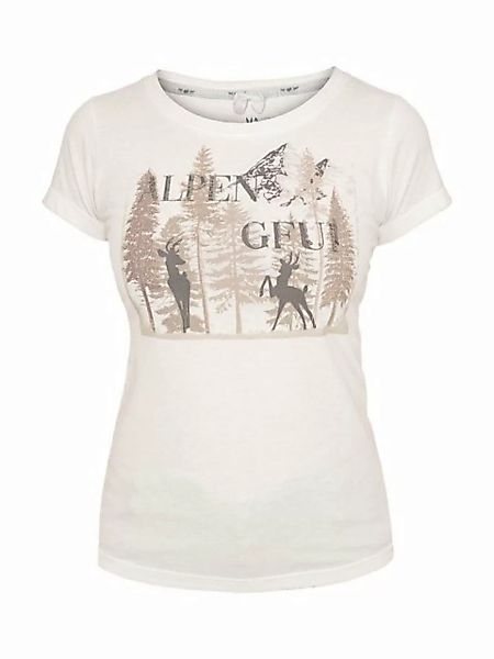 MarJo Trachtenshirt T-Shirt MARION nebelgrau taupe günstig online kaufen