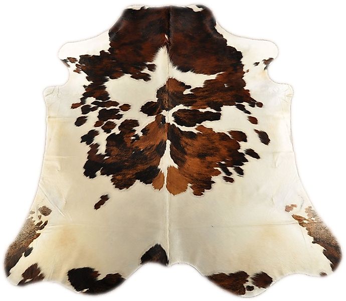 KUHFELL online & NOMAD Fellteppich KUHFELL RINDER FELL TEPPICH BRAUN WEISS günstig online kaufen