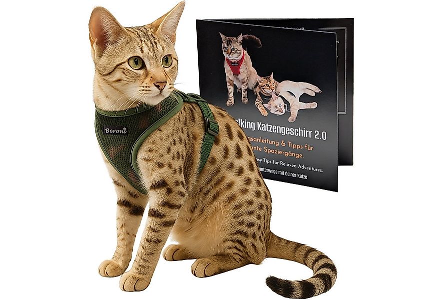 Beroni Geschirr Katzengeschirr für Katze Easy Walking 2.0 ausbruchsicher ve günstig online kaufen