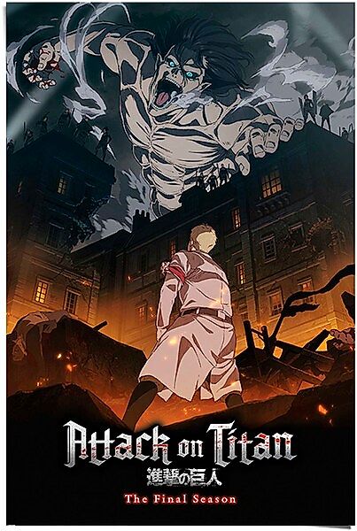 Reinders! Poster »Attack on Titan S4 - eren onslaught« günstig online kaufen