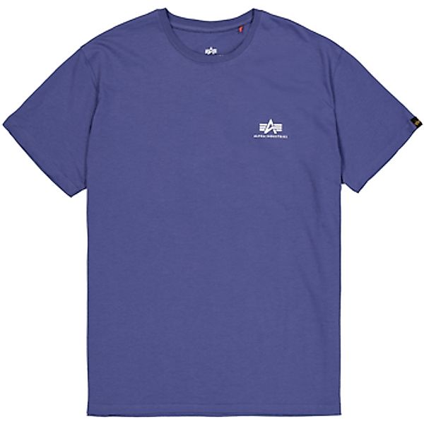 Alpha  T-Shirt Backprint T Camo Print - night purple günstig online kaufen