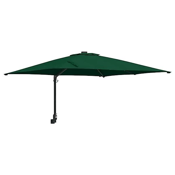 vidaXL Gartenparasol Grün 248,5 x 247,5 x 160 cm Stoff 42003252 günstig online kaufen