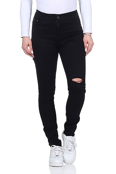 Aurela Damenmode Destroyed-Jeans Damen Jeanshosen im günstig online kaufen