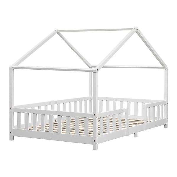 en.casa Kinderbett, »Treviolo« Haus-Optik Montessori 120x200 günstig online kaufen