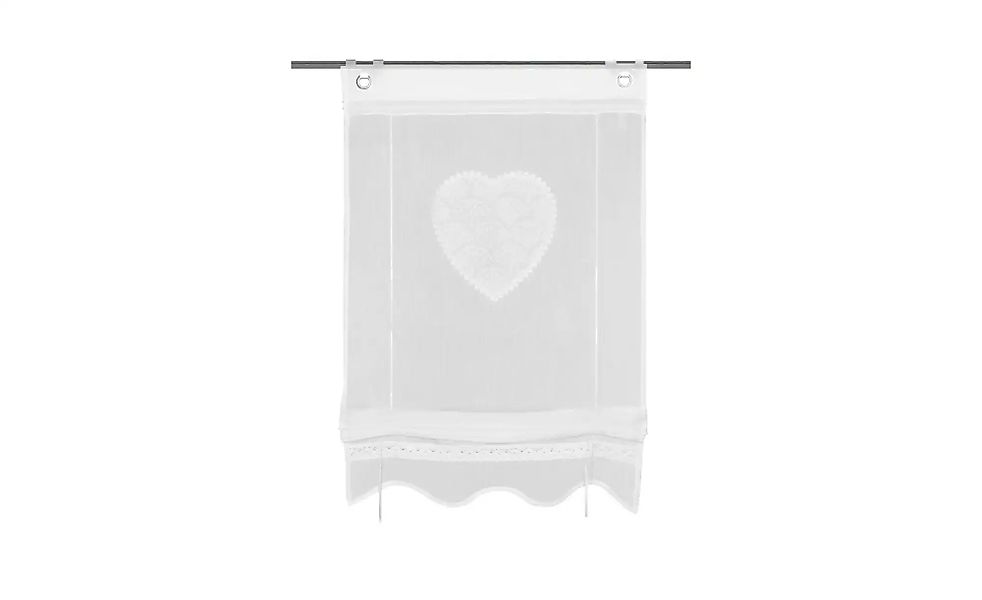HOME Wohnideen Bändchenrollo   ¦ weiß ¦ Maße (cm): B: 80 H: 140 Gardinen & günstig online kaufen