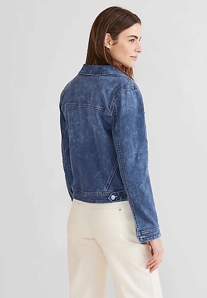 STREET ONE Jeansjacke mit Knopfleiste günstig online kaufen