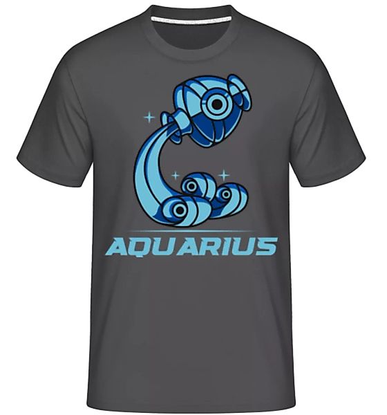 Mecha Robotic Zodiac Sign Aquarius · Shirtinator Männer T-Shirt günstig online kaufen