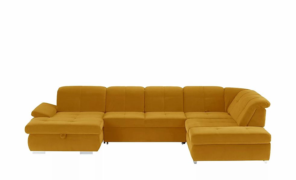 Lounge Collection Wohnlandschaft Mikrofaser  Affair ¦ gelb ¦ Maße (cm): B: günstig online kaufen