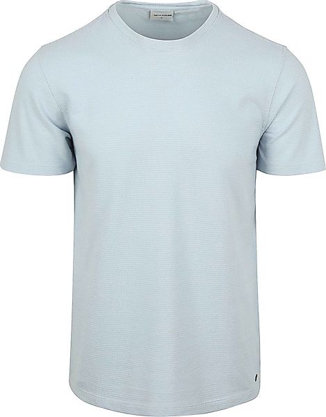 No Excess Structure T-Shirt Hellblau - Größe XXL günstig online kaufen