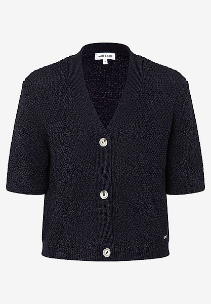 MORE&MORE Strickjacke Ajour Cardigan günstig online kaufen