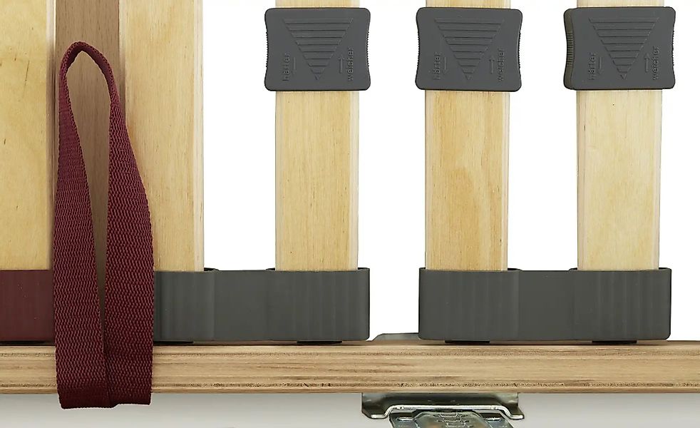 Stauraumbett  Grow Up ¦ weiß ¦ Maße (cm): B: 97 H: 54,5 Betten > Bettgestel günstig online kaufen