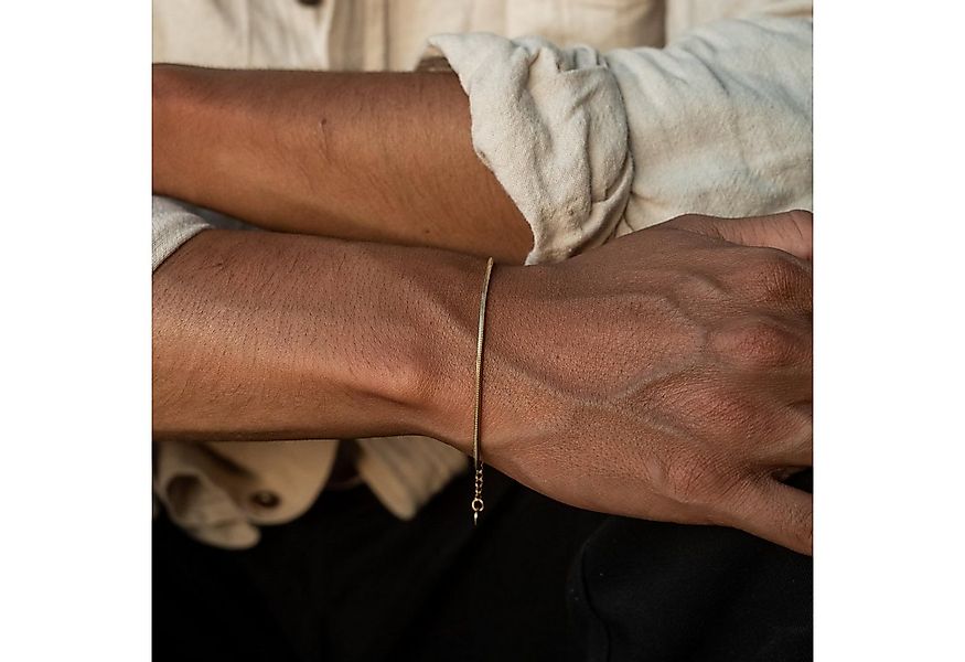 Made by Nami Edelstahlarmband Silber oder Gold Armband Edelstahl Minimalist günstig online kaufen