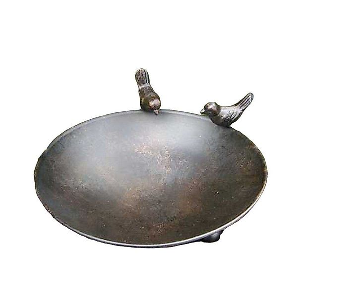 Deko-Impression Vogeltränke Vogeltränke Vogelbad Vogel-Futterstelle Eisen m günstig online kaufen