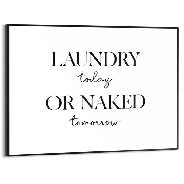 Reinders! Poster Naked Laundry, Hobbyraum - günstig online kaufen