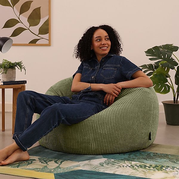 icon Sitzsack Klassischer Sitzsack aus Cord günstig online kaufen