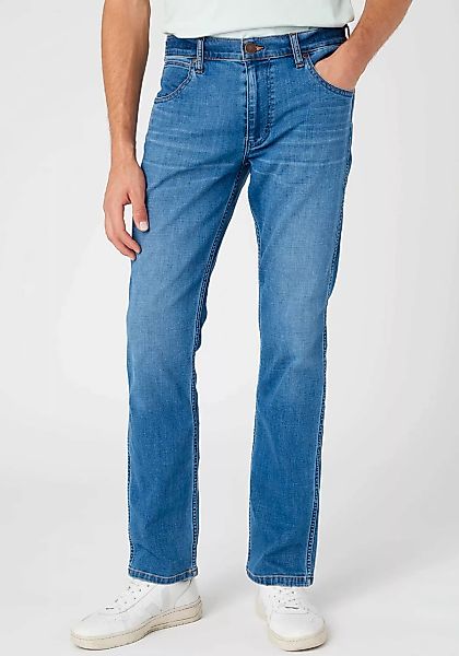 Wrangler Herren Jeans GREENSBORO - Regular Fit - Blau - Softwear günstig online kaufen