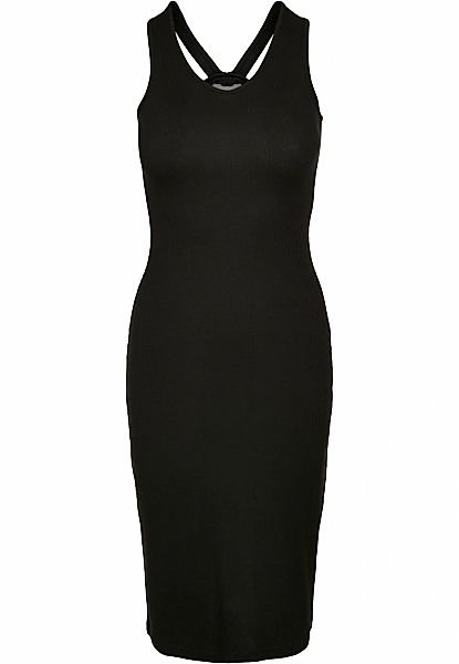 URBAN CLASSICS Shirtkleid "Urban Classics Damen Ladies Midi Sleeveless Rib günstig online kaufen
