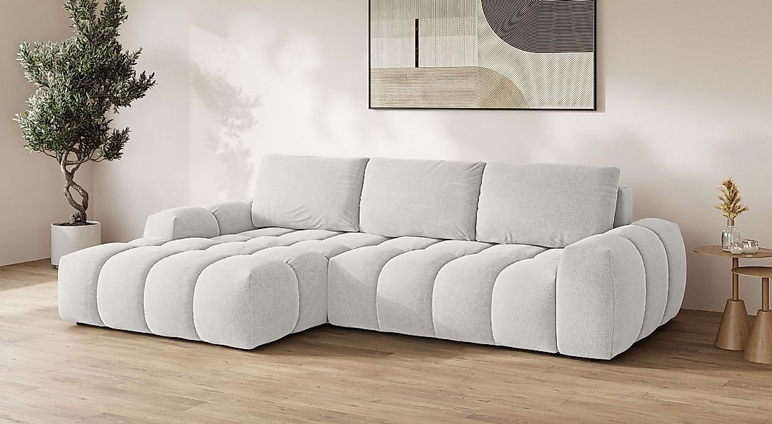 INOSIGN Ecksofa »AZITA klein optionale Schlafsofa mit Bettkasten, B/T/H: 27 günstig online kaufen