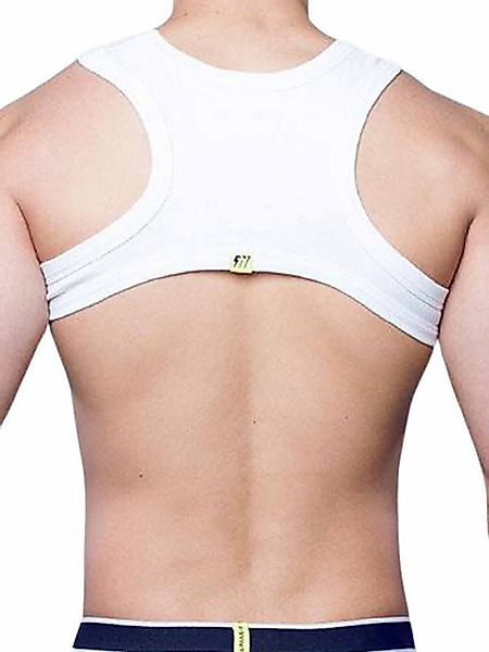 Supawear Tanktop Supawear Ribbed Slashed Cropped Top White günstig online kaufen