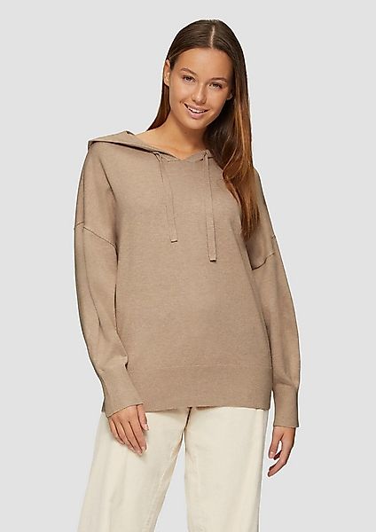 s.Oliver Longpullover Strickpullover Oversized Strickpullover aus Viskosemi günstig online kaufen
