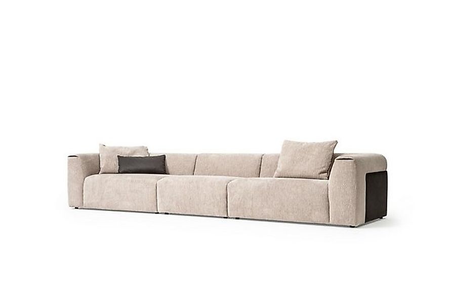 Xlmoebel Sofa Neues Designer-Luxussofa für das Wohnzimmer in Beige, fünfsit günstig online kaufen