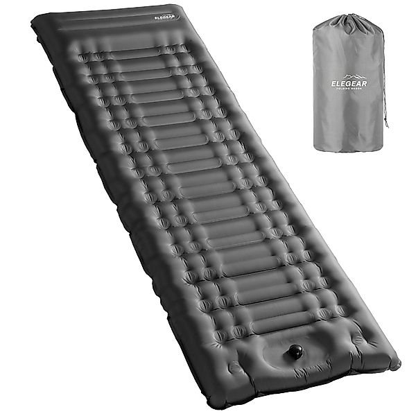 Elegear Isomatte 10cm dicke Campingmatte, 200×65/140CM günstig online kaufen