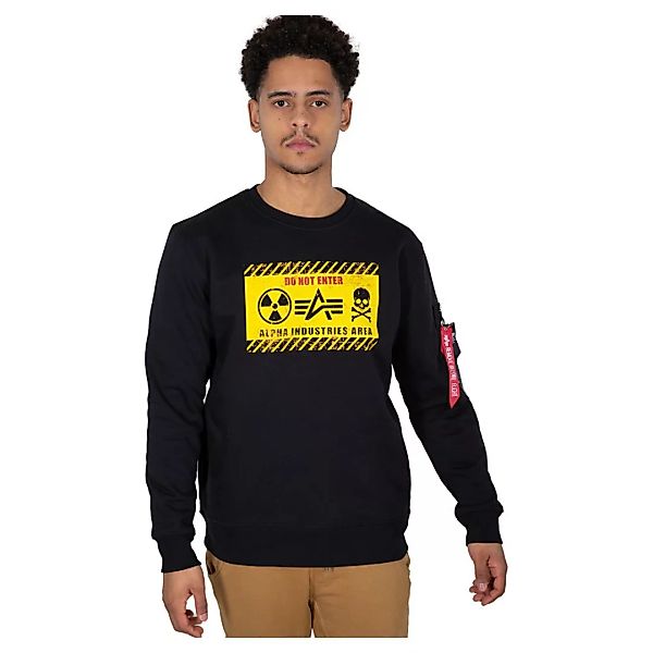 Alpha Industries Radioactive Sweatshirt S Black günstig online kaufen