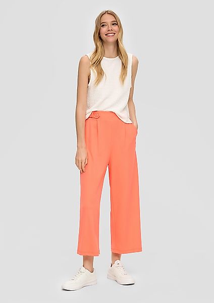 QS 7/8-Hose Culotte aus Interlockjersey günstig online kaufen