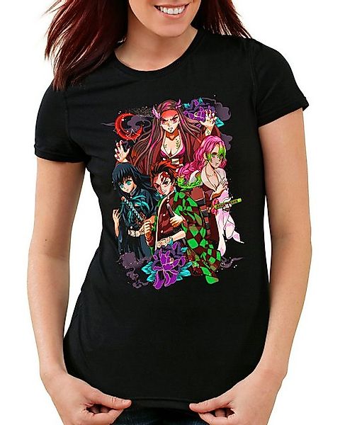 style3 T-Shirt Hashira Sword demon slayer anime japan manga cosplay günstig online kaufen