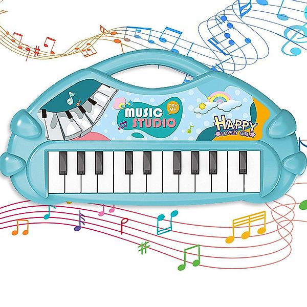 ZEUOPQ Spielzeug-Musikinstrument Tisch-Keyboard mit 13 Tasten günstig online kaufen