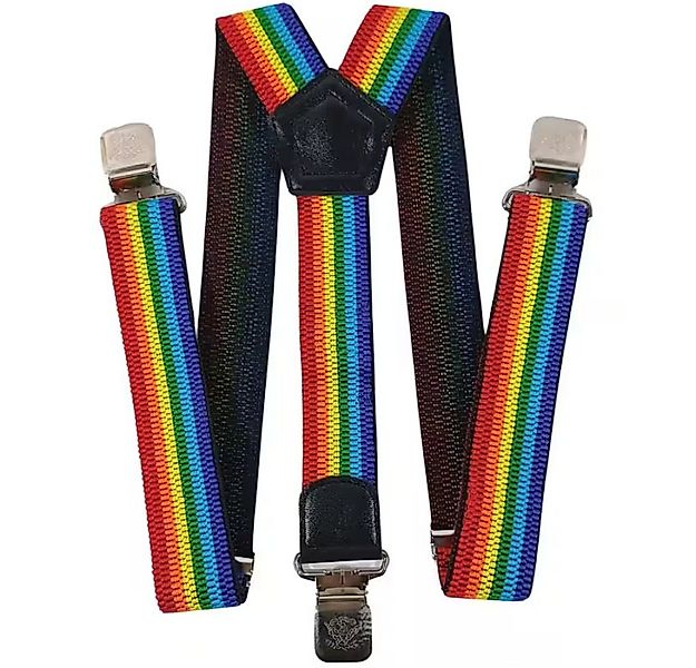 Ware aus aller Welt Hosenträger Regenbogen Farben starke Y Hosenträger 40 m günstig online kaufen