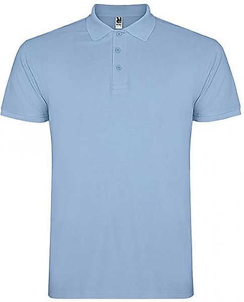 Roly Poloshirt Herren Star Poloshirt, Piqué günstig online kaufen