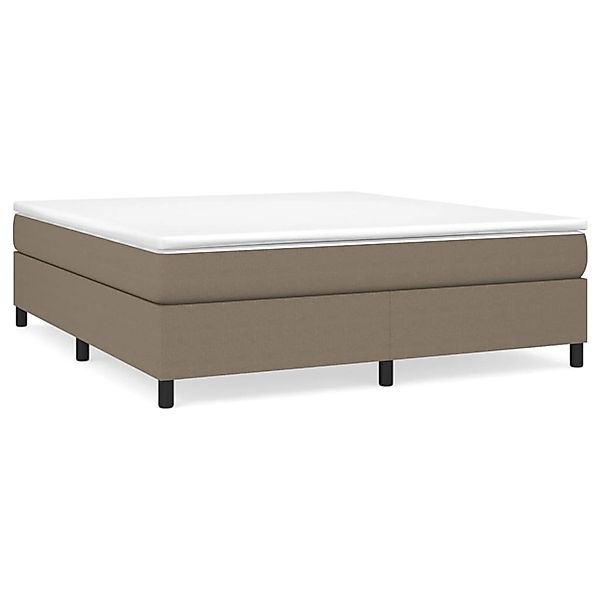 vidaXL Boxspringbett Taupe 160x200 cm Stoff1359109 günstig online kaufen