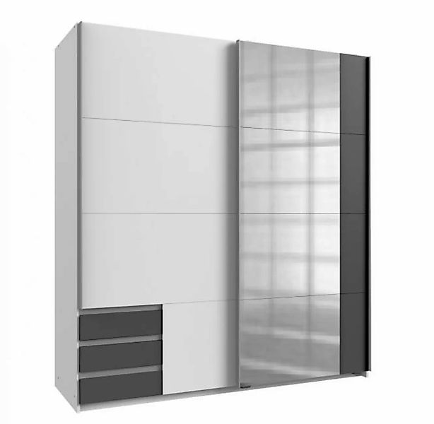 Wimex Schwebetürenschrank "Emden moderner Kleiderschrank mit Spiegel und Sc günstig online kaufen