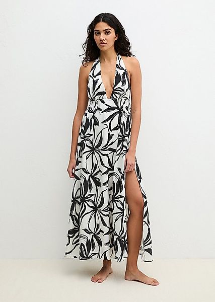 Marc O'Polo Neckholderkleid mit Allover-Print günstig online kaufen