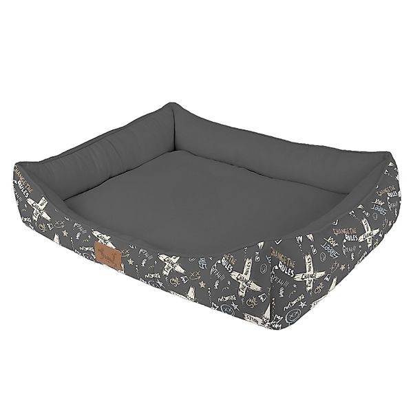 TopMeow Tierbett XL Hundebett mit Rand, günstig online kaufen