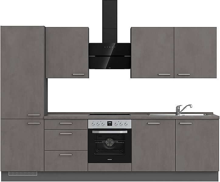 nobilia Küchenzeile ""Riva II"" vormontiert, Ausrichtung wählbar, Breite 30 günstig online kaufen