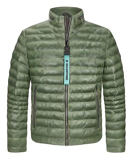 Milestone Lederjacke MSCavallino leichte Steppjacke aus günstig online kaufen
