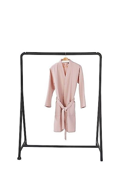 done.® Unisex-Bademantel Leichte Waffel-Piqué Bademäntel mit Schalkragen Ta günstig online kaufen